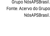 Grupo N sAPSBrasil. Fonte: Acervo do Grupo N sAPSBrasil.